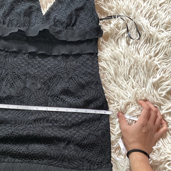 Lulus black lace dress size XS  - NWOT - Picture 7 of 11